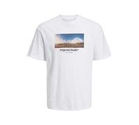 Jack & Jones JORVESTERBRO PHOTO XL Bright White 12240123 (818076) Weiß XL