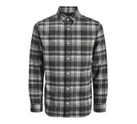 JACK&JONES - JPRBLUBARKLEY FLANNEL X-MAS L/S SHIRT CH Grau - Gr. - XXL