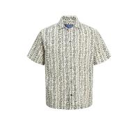 JACK&JONES - JPRBLULYON PRINT DOBBY S/S SHIRT SN - Gr. - S