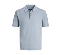 JACK&JONES - JPRBLURILEY KNIT POLO SS SN Ashley Blue - Gr. - L