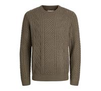 JACK & JONES Jprblusean Knit Cable Crew Neck Sn