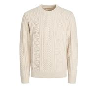 Jack & Jones Strickpullover JPRBLUSEAN KNIT CABLE CREW NECK SN – meliert Rundhals – Damen XL