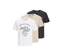 JACK & JONES Jprbluzane Ss Tee FST 3Pk Mp