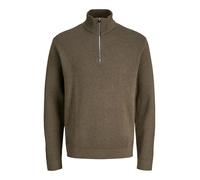 JACK & JONES Jprccmilano Stitch Knit Half Zip Sn