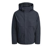 Outdoorjacke JACK & JONES "JPRCCMOON JACKET SN", Damen, Gr. XL, schwarz navy, Web, Obermaterial: 100% Polyester, unifarben, regular fit, Jacken Outdoorjacke (85191040-XL) schwarz navy