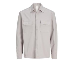 JACK&JONES - JPRWILLIAM SWEAT OVERSHIRT LS NOOS Moonbeam - Gr. - XXL