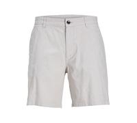 JACK & JONES JPSTACE JJSUMMER Linen Blend Short SN Chinoshorts 12248627,Crockery/Detail:Melange,XL