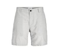 JACK & JONES JPSTACE JJSUMMER Linen Blend Short SN Chinoshorts 12248627,Crockery/Detail:Melange,XS