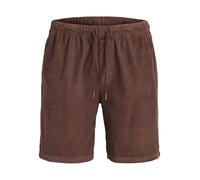 JACK&JONES - JPSTBILL CORDUROY JOGGER SHORTS REG SN Bitter Chocolate - Gr. - M