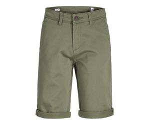 JACK&JONES - JPSTBOWIE JJSHORTS SOLID SN JNR deep lichen green - Gr. - 158