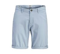 Jack & Jones Chino-Shorts JPSTBOWIE Regular Fit mit Eingrifftaschen Hellblau Größe XL