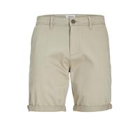 Jack & Jones Herren Chino-Shorts Bowie 12165604 Regular Fit Crockery Größe S
