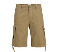 Jack & Jones Cargoshorts JPSTCOLE BARKLEY - Regular Fit, Elmwood (Braun) Größe S