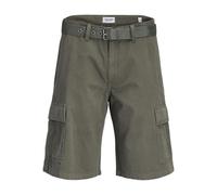 JACK & JONES Jpstcole Hudson Belted Cargo Shorts Mid