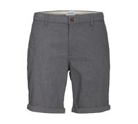 Jack & Jones Herren Bermudas FURY – Regular Fit, Strukturmuster – XXL Dunkelblau