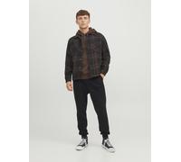 Jack & Jones Jogginghose Gordon Bradley – Regular Fit, Kordelzug, Eingrifftaschen, Schwarz, XS