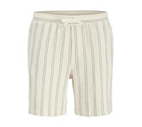 JACK&JONES - JPSTJAIDEN COBA STRIPE JOG SHORTS REG LN Antique White - Gr. - XL