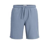 JACK & JONES Shorts mit Strukturmuster Modell 'JAIDEN' in Jeansblau, Größe S