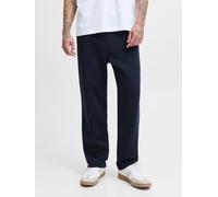 Jack & Jones "JPSTKANE BRADLEY UNCUFFED SWT PANTS NOOS" Materialmix, relaxed fit (48413456-M) navy blazer