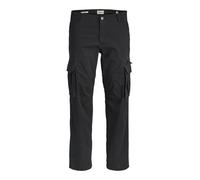 JACK&JONES - JPSTKANE DOVER ZIP CARGO SN Black - Gr. - 32