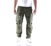 Cargohose JACK & JONES "JPSTKANE JJBARKLEY CARGO PANT NOOS" Gr. 29, Länge 32, grün (olive night) Herren Hosen (29595744-29) olive night