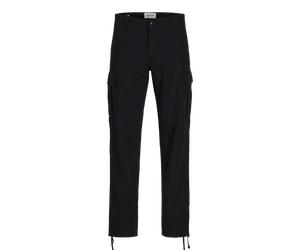 Jack & Jones Jpstkane Jjbarkley Cargo Pant Noos Herren | BLACK | 27/32