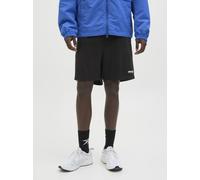JACK&JONES - JPSTKARL UNION SWEAT SHORTS LNG SN black - Gr. - XL