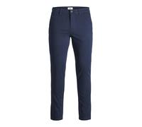 Jack & Jones Junior Chino JPSTMARCO JJBOWIE – Slim Fit, 98% Baumwolle Blau 176