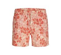 JACK & JONES Jpstmaui Flower Seersucker Swim Shorts