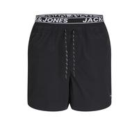 Jack & Jones Badeshorts "Maui" in Schwarz - 12% | Größe L | Herren Bademode Sport