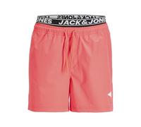 Jack & Jones Herren Badeshorts Mann Jpstmaui Surf Double Wb Baden Shorts Reg Rose Größe L
