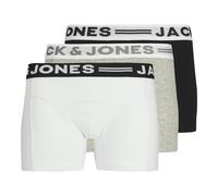 JACK & JONES Junior Jungen Sense Trunks 3-pack Noos Jr Shorts, Grau, 176 EU