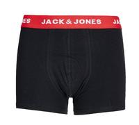 Trunk JACK & JONES JUNIOR "JACHUEY eng anliegend, mit Stretchbund, 5er Pack", Jungen, Gr. 140, 5 Stk., schwarz (electric blau lemonade pack:schwarz, schwarz, schwarz, schwarz), Jersey, Obermaterial: 9