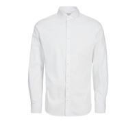 JACK & JONES Jungen festliches Hemd JJEAXON Stretch Shirt, Größe:176, Farbe:White