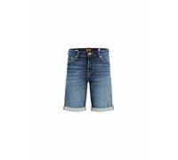 Jack & Jones Jungen Jeansshorts JJIRICK JJICON - elastisch, Regular Fit, blau
