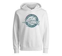 JACK & JONES Junior Hoodie "Baron" in Weiß - Größe 152 | Kinder Sweatshirts Jacken