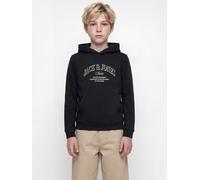 JACK & JONES Junior Hoodie "Denver" in Schwarz - Größe 140 | Kinder Sweatshirts Jacken