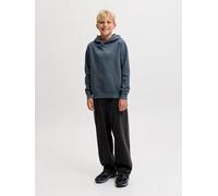 JACK & JONES Junior Hoodie "Star" in Blaugrau - Größe 140 | Kinder Sweatshirts Jacken
