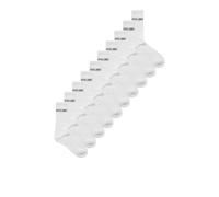 JACK&JONES Kinder Tennissocken, 10er Pack - JACREGEN TENNIS SOCKS, Baumwollmischung, Logo Weiß 33-37