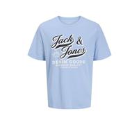 JACK & JONES JUNIOR Jjelogo Tee Ss Oneck 2 Col Aw25 Noos Jnr
