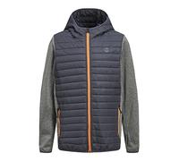 JACK & JONES JUNIOR JJEMULTI Quilted Jacket NOOS JNR 12182303 ,Grey Melange /Detail:SET-IN SLEEVES ,152