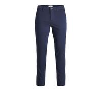 Jack & Jones Junior Chino JPSTMARCO JJBOWIE – Slim Fit, 98% Baumwolle Blau 176