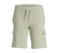 JACK&JONES JUNIOR Jungen Jpstswift Cargo AUT Jnr Sweat Shorts, Desert Sage, 164 cm