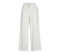 Jack & Jones Flora Linen Blend Jjxx Hosen S Blanc De Blanc / Stripes Cornstalk