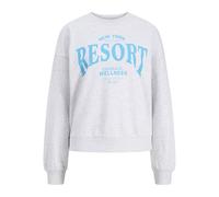 JJXX - JXMERLE SPRING RLX SHORT LS CREW SWT LN White Melange - Gr. - M
