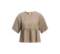 Jjxx Damen T-shirt Frau Jxsigrid Tencel Ss Top Wvn Ln Grau M