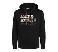 Jack & Jones Luke Sweat Hood Schwarz S