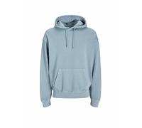 Oversized Hoodie aus reiner Baumwolle Modell 'CHARGE' M men Hellblau
