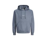 Gedruckt Kapuzenpullover M Grau