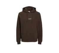Kapuzensweatshirt JACK & JONES "JJESOHO SWEAT HOOD NOOS", Jungen, Gr. L, delicioso, angeraute Sweatware, Obermaterial: 80% Baumwolle, 20% Polyester, bedruckt, relaxed fit, Rippbündchen, Sweatshirts, m